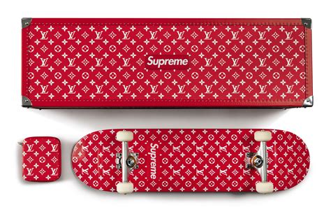 supreme louis vuitton skateboard case|louis vuitton supreme x.